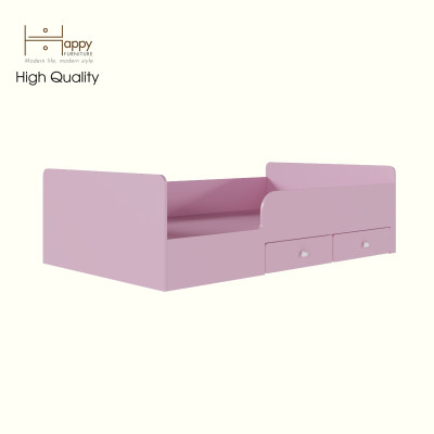 [Happy Home Furniture] KID, Giường ngủ 2 ngăn kéo cho trẻ em , 203cm x 48cm ( DxC), GNG_164, GNG_165
