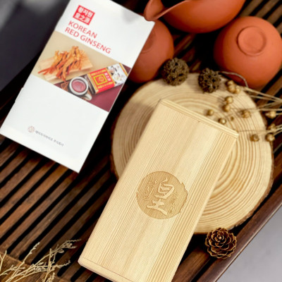 Hồng sâm củ khô 150g Hg Bio - quà tặng sang trọng chất lượng