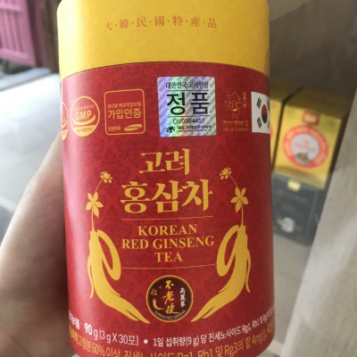 Trà Hồng Sâm Hàn Quốc Daedong 4mg/g (Hộp 3g*30 gói)