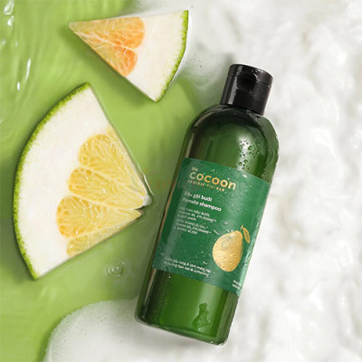 Dầu gội bưởi Cocoon Pomelo Shampoo giúp giảm gãy rụng và làm mềm tóc (310ml/500ml) - Hàng chính hãng