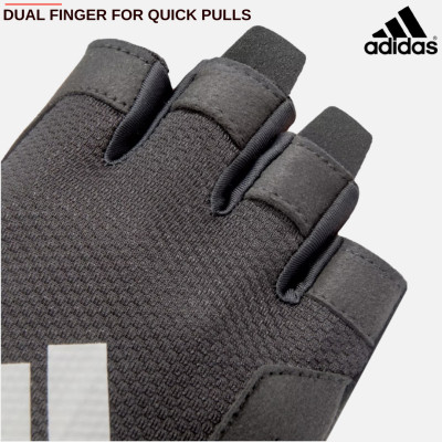 Găng Tay Thể Thao ADIDAS ADGB-1504 Strength Training Gloves - Phụ Kiện Thể Thao Chính Hãng