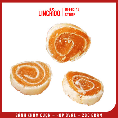 Bánh Khóm Cuộn - Đặc Sản Đồng Tháp - Túi Zip 80 Gram