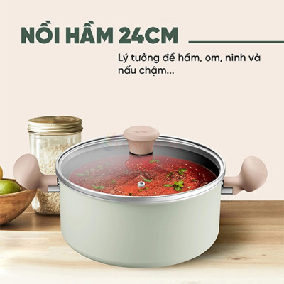 Nồi Tefal So Matcha 24cm G1794695 - Hàng chính hãng