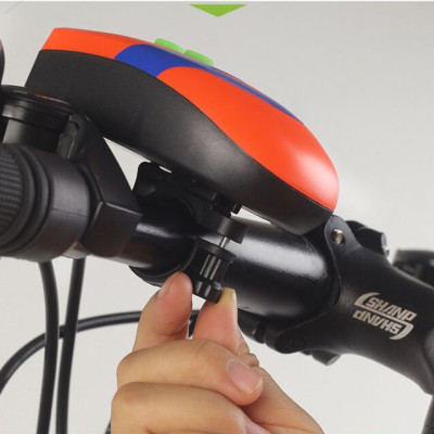 Đèn chiếu sáng có còi dành cho xe đạp - Hàng chính hãng 