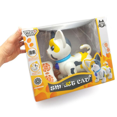 Đồ Chơi Robot Mèo Con Thông Thái VECTO VT2059