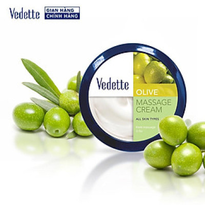Kem Massage Vedette Olive 145ml