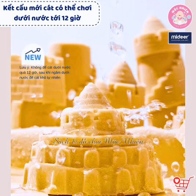 Đồ Chơi Cát Ma Thuật Mideer Magic Sand Play Set Dành Cho Bé 3 Tuổi, Đồ Chơi Cảm Giác Cho Bé