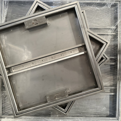 Nắp hố ga inox  KT: 80cm x 80cm x5cm- BẢO HÀNH 2 NĂM