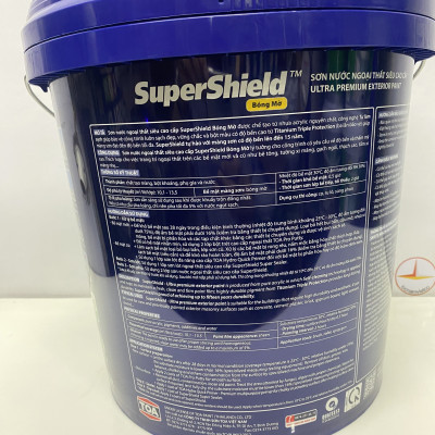 Sơn nước siêu cao cấp Toa SuperShield ngoại thất màu vàng 7930_15L
