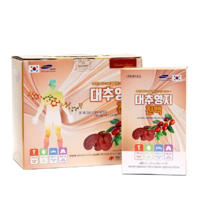 Nước Linh Chi Táo Đỏ Premium Hàn Quốc Daedong ( Hộp 80ml x 30 gói)