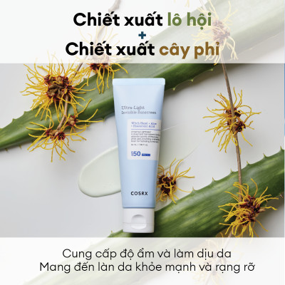 Kem chống nắng COSRX Ultra-Light Invisible Sunscreen SPF50 PA++++