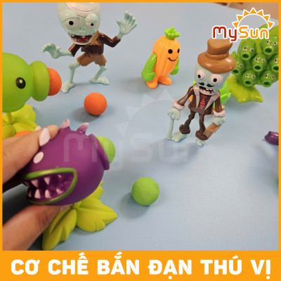 Đồ chơi plants vs zombies 2 mô hình plant vs zombie hoa quả nổi giận MySun