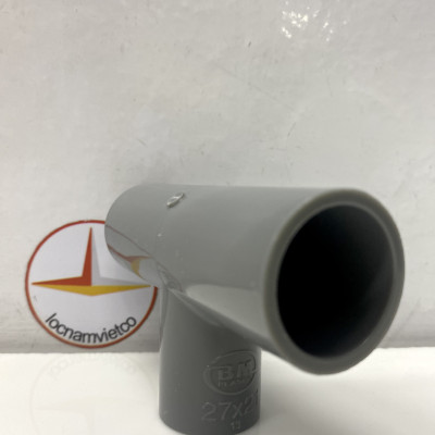 Tê giảm 27 x 21 nhựa PVC Bình Minh