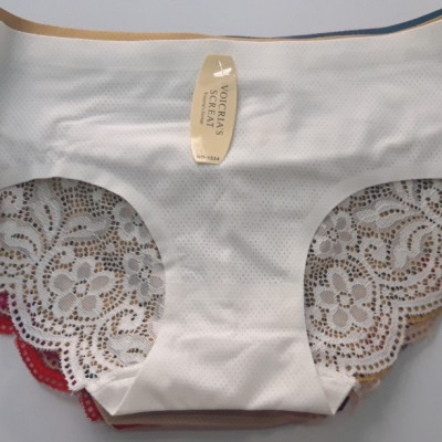 Combo 10 Quần Lót Nữ Vải Su Thông Hơi Phối Ren Sexy- Giao Nhiều Màu
