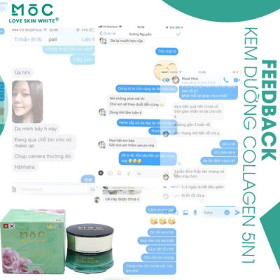 Kem Face Collagen 5 in 1 Mộc 45g
