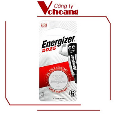 Pin Cr2025 Energizer 3V vỉ 1 viên