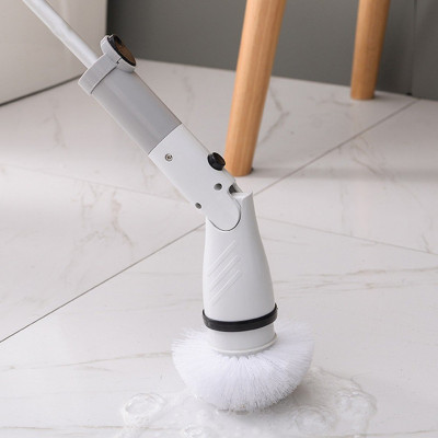 Chổi điện cọ nhà vệ sinh tự động Sothing JESOPB, đa năng kèm 4 đầu chổi tiện dụng chà siêu sạch - Hàng nhập khẩu