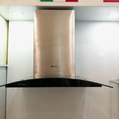 Máy hút mùi kính cong Grasso GS 870 (Made in Malaysia) - Hàng chính hãng