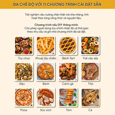 Nồi chiên không dầu Bluestone 5.5 lít AFB-5867 - Hàng chính hãng