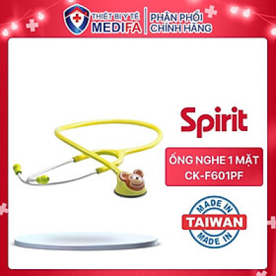 Ống nghe nhi khoa Spirit CK-F601PF 1 mặt với nhiều hình dáng con vật dễ thương - BH 12 tháng