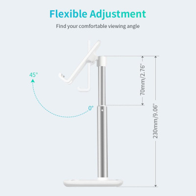 Giá đỡ điện thoại Choetech H035 có thể điều chỉnh độ cao (Hàng chính hãng)