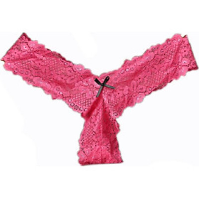 Quần lót lọt khe tam giác - hồng