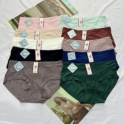 Combo 5 quần lót nữ thun lạnh thông hơi Voronin 2067 – Mát mịn, co giãn 4 chiều, không hằn viền