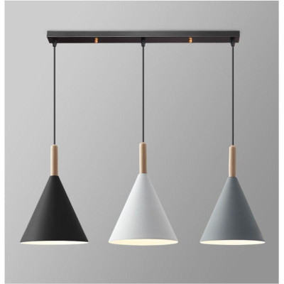 Đèn thả LUNAS kiểu dáng hiện đại trang trí nội thất cao cấp - kèm bóng LED chuyên dụng và đế ốp trần.