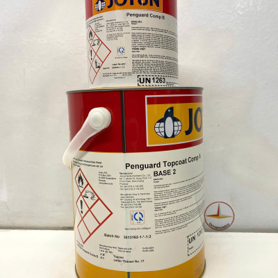 Sơn Epoxy Jotun Penguard Topcoat base 2 màu xanh - Blue 0599 _5L/bộ
