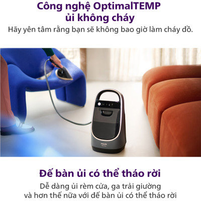 Bàn ủi hơi nước đứng Philips AIS8540/80 - Hàng chính hãng