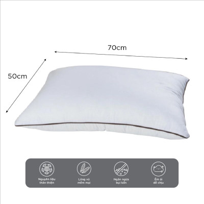 Gối Lông Vũ Nhân Tạo TATANA