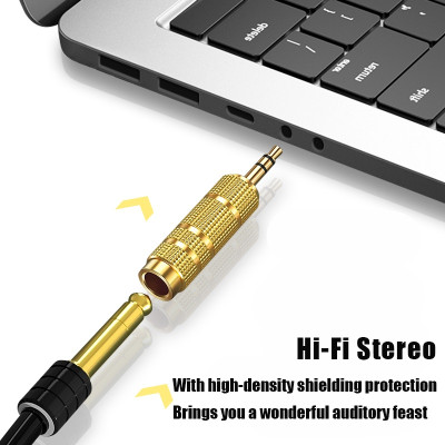Jack cắm micro 6.5 sang 3.5 mm hát karaoke bằng điện thoại 130 - Hàng Nhập Khẩu