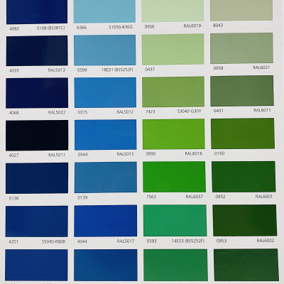 Sơn Epoxy Jotun Penguard Topcoat base 2 màu xanh - Blue 0599 _5L/bộ