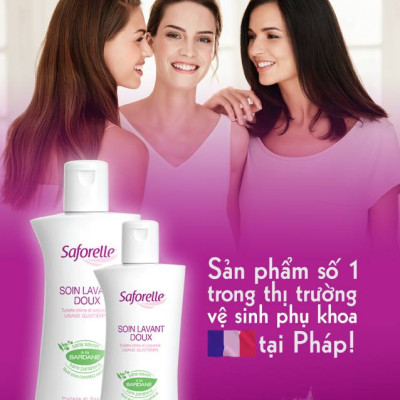 Dung dịch vệ sinh Saforelle Gentle Cleansing Care (250ml)