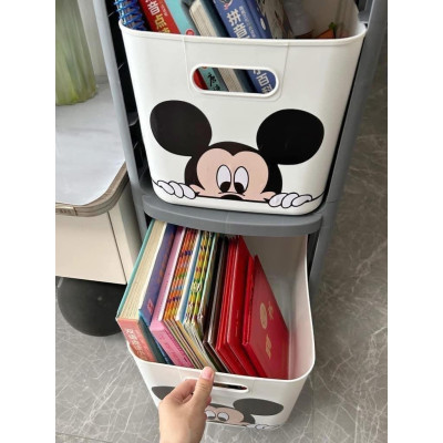 Kệ Đa Năng 3 Tầng Hình Chuột Mickey - Tiện Lợi, Gọn Gàng, Đẹp Mắt