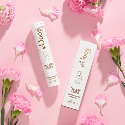 Thực phẩm bảo vệ sức khỏe KUDOS BEAUTY COLLAGEN + BIOTIN (20 viên/tuýp)