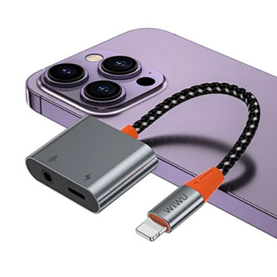 Cáp chuyển âm thanh WiWu LT09 - hàng chính hãng