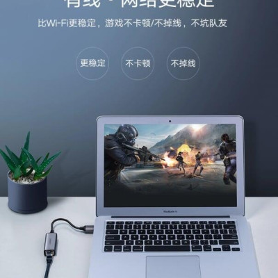 Ugreen UG50922CM209TK 10CM màu Xám Cáp chuyển đổi USB 3.0 sang cổng LAN RJ45 tốc độ hổ trợ 1000 Mbps - HÀNG CHÍNH HÃNG