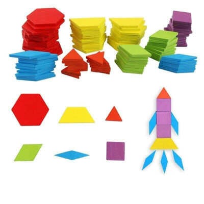Đồ Chơi Xếp Hình Tangram Bằng Gỗ 155 Chi Tiết  Nhiều Màu Sắc Xếp Được Hàng Nghìn Hình Khác Nhau Cho Bé Tư Duy Sáng Tạo