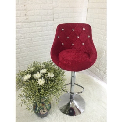 Ghế xoay quầy bar Juno Sofa mặt đệm nhung cao cấp 