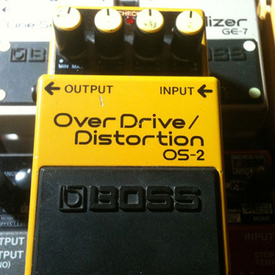 Phơ Guitar Boss Digital Overdrive/Distortion OS-2 (Bàn Đạp Fuzz Pedals Effects)