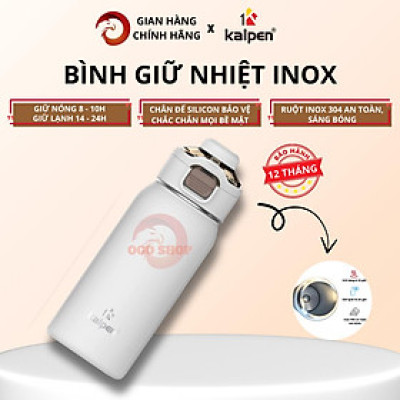 Bình Giữ Nhiệt Inox 304 Kalpen DA10 - Bình Giữ Nhiệt Dung Tích 700ml, Giữ Nóng Lạnh Lâu, Nhỏ Gọn.