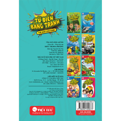 Combo 3 Cuốn: Từ Điển Bằng Tranh: Động Vật Dưới Nước - Thế Giới Động Vật - Thế Giới Loài Chim