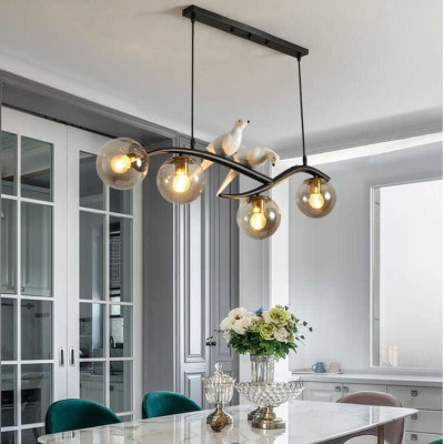 Đèn thả ROVER kiểu dáng sang trọng trang trí nội thất hiện đại, cao cấp - Tặng kèm bóng đèn đầy đủ