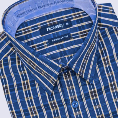 ÁO SƠ MI NAM DÀI TAY NOVELTY REGULAR FIT RECYCLED