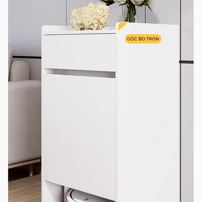 Tủ gỗ đa năng để robot hút bụi chất liệu gỗ MDF thương hiệu IGA - GP389