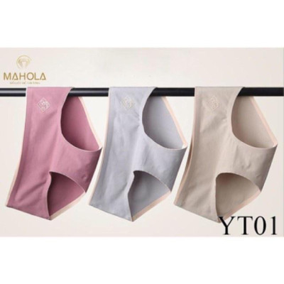 Combo 10 Quần lót nữ, quần lót cotton O2 ép không đường may kháng khuẩn, chống viêm nhiễm