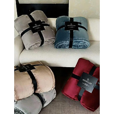 Chăn Moncler - Crytal Plush Size Queen 248x233 Hàng Chính Hãng