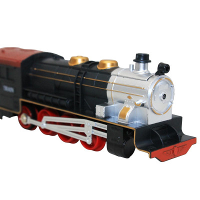 Bộ Đồ Chơi Lắp Ráp Đường Ray Và Tàu Lửa Retro Chạy Pin - Vecto VT22832