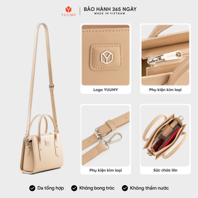 Túi Yuumy ( Thời trang nữ thiết kế sang trọng size 21 - Túi xách da Smooth YTX79 )